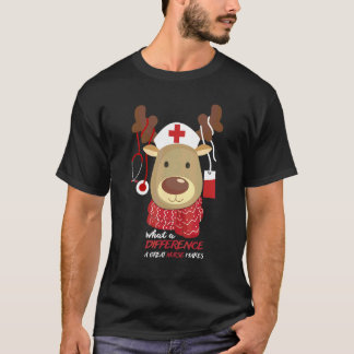 Weihnachtskrankenschwester Liebe Nicu Rn Er Santa  T-Shirt