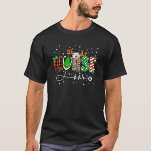 Weihnachtskrankenschwester Pflege Süße Gesundheit T-Shirt