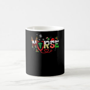 Weihnachtskrankenschwester Pflegekraft Gesundheits Kaffeetasse