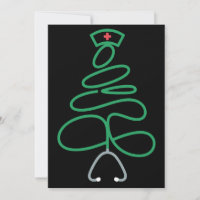 Weihnachtskrankenschwester Stethoskop Baum Weihnac
