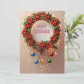 Weihnachtskranz (Stehend Vorderseite)