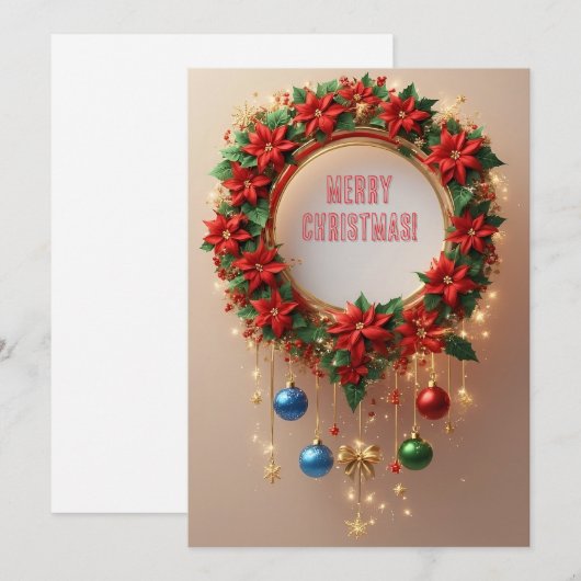 Weihnachtskranz (Vorne/Hinten)