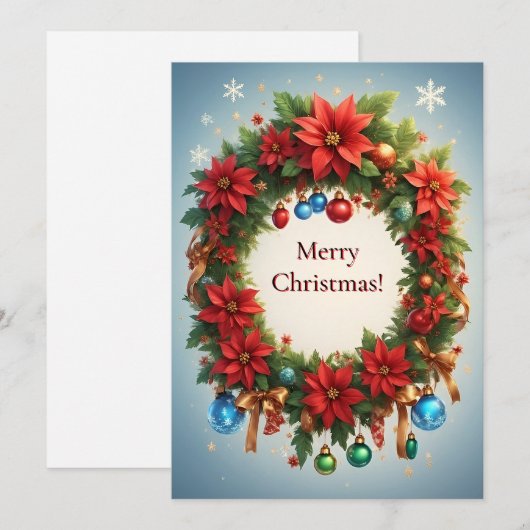 Weihnachtskranz (Vorne/Hinten)