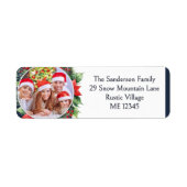 Weihnachtskranz Custom Foto (Vorne)