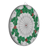 Weihnachtskranz Dartscheibe (Vorderseite Links)
