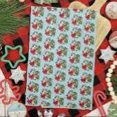 Weihnachtskranz des chinesischen Drachen Geschirrtuch