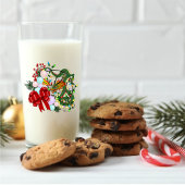 Weihnachtskranz des chinesischen Drachen Glas