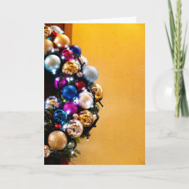 WeihnachtsKranz Feiertagskarte