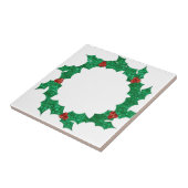 Weihnachtskranz Fliese (Seite)