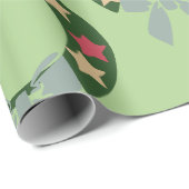 Weihnachtskranz-Geschenkpapier Geschenkpapier (Rolleneckpunkt)