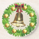 Weihnachtskranz Getränkeuntersetzer (Vorne)