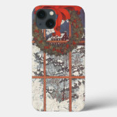 Weihnachtskranz im Schnee Case-Mate iPhone Hülle (Rückseite)