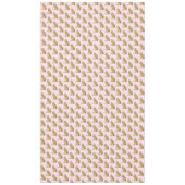 Weihnachtskranz Leopard Tischdecke (Vorderseite)