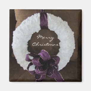Weihnachtskranz Magnet