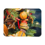 Weihnachtskranz Magnet (Horizontal)