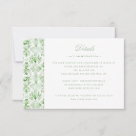 Weihnachtskranz mit Candy Cane Bow Details Dankeskarte