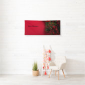 Weihnachtskranz mit roten Beeren Banner (Insitu)
