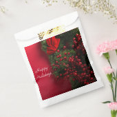 Weihnachtskranz mit roten Beeren Geschenktütchen (Versiegelt)