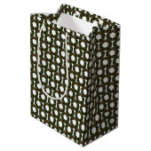 Weihnachtskranz Mittlere Geschenktüte (Rückseite Schrägansicht)