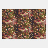 Weihnachtskranz, Nutcracker und Geschenkpapier Set (Vorderseite 3)