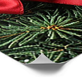 Weihnachtskranz Poster (Ecke)