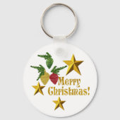 Weihnachtskranz Schlüsselanhänger (Rückseite)