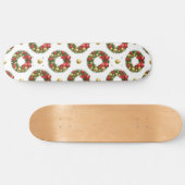 Weihnachtskranz Skateboard (Horizontal)