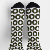 Weihnachtskranz Socken (Oben)