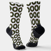 Weihnachtskranz Socken (Gewinkelt)