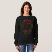 WEIHNACHTSKRÄNZ SWEATSHIRT (Vorne ganz)