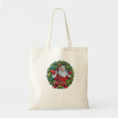 Weihnachtskranz Tragetasche (Vorne)