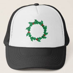 Weihnachtskranz Truckerkappe