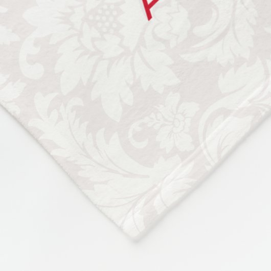 Weihnachtskranz und Hirsche Fleecedecke (Ecke)