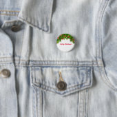 Weihnachtskranz und Rote Bulben und Geschenke Button (Beispiel)