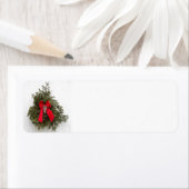 Weihnachtskranz und Roter Bogen (Insitu)