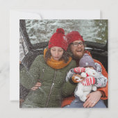 Weihnachtskranz Weihnachtskarten (Rückseite)