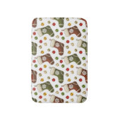 Weihnachtskränze Badematte (Vorderseite Vertikal)