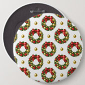 Weihnachtskränze Button (Vorne & Hinten)