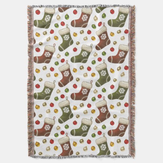 Weihnachtskränze Decke (Vorderseite Vertikal)