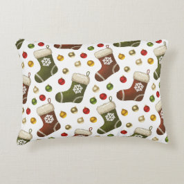 Weihnachtskränze Dekokissen