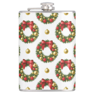 Weihnachtskränze Flachmann