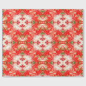 Weihnachtskränze.... Geschenkpapier (Flach)