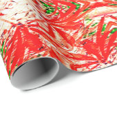 Weihnachtskränze.... Geschenkpapier (Rolleneckpunkt)