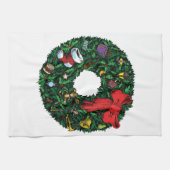 Weihnachtskränze Handtuch (Horizontal)