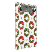 Weihnachtskränze Mini Klemmbrett (Schrägansicht)