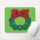 Weihnachtskränze Mousepad (Mit Mouse)