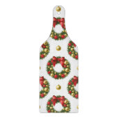 Weihnachtskränze Schneidebrett (Vorderseite)
