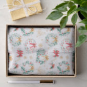 Weihnachtskränze Seidenpapier (Geschenk)