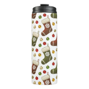 Weihnachtskränze Thermosbecher