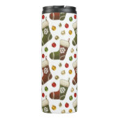 Weihnachtskränze Thermosbecher (Rückseite)